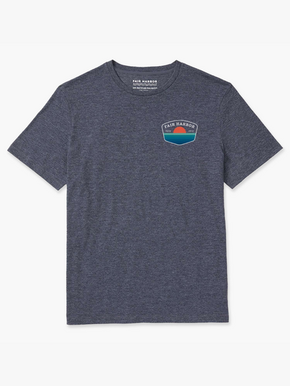 Fair Harbor Kismet Tee - Navy Seaside Sunset