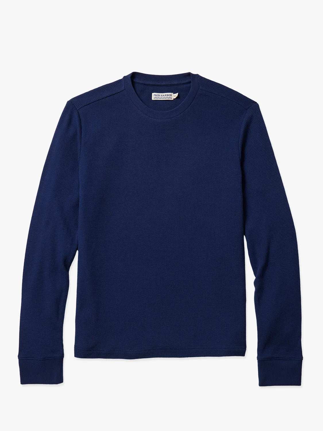 Fair Harbor Hudson Waffle Crew - Navy