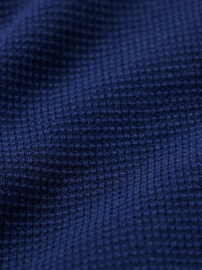 Fair Harbor Hudson Waffle Crew - Navy