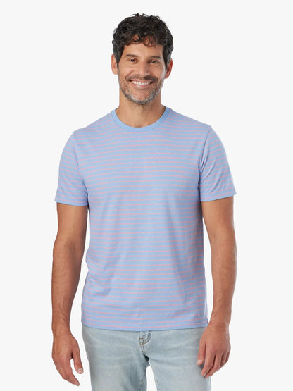 Fair Harbor Kismet Tee - Light Blue Sailing Stripe