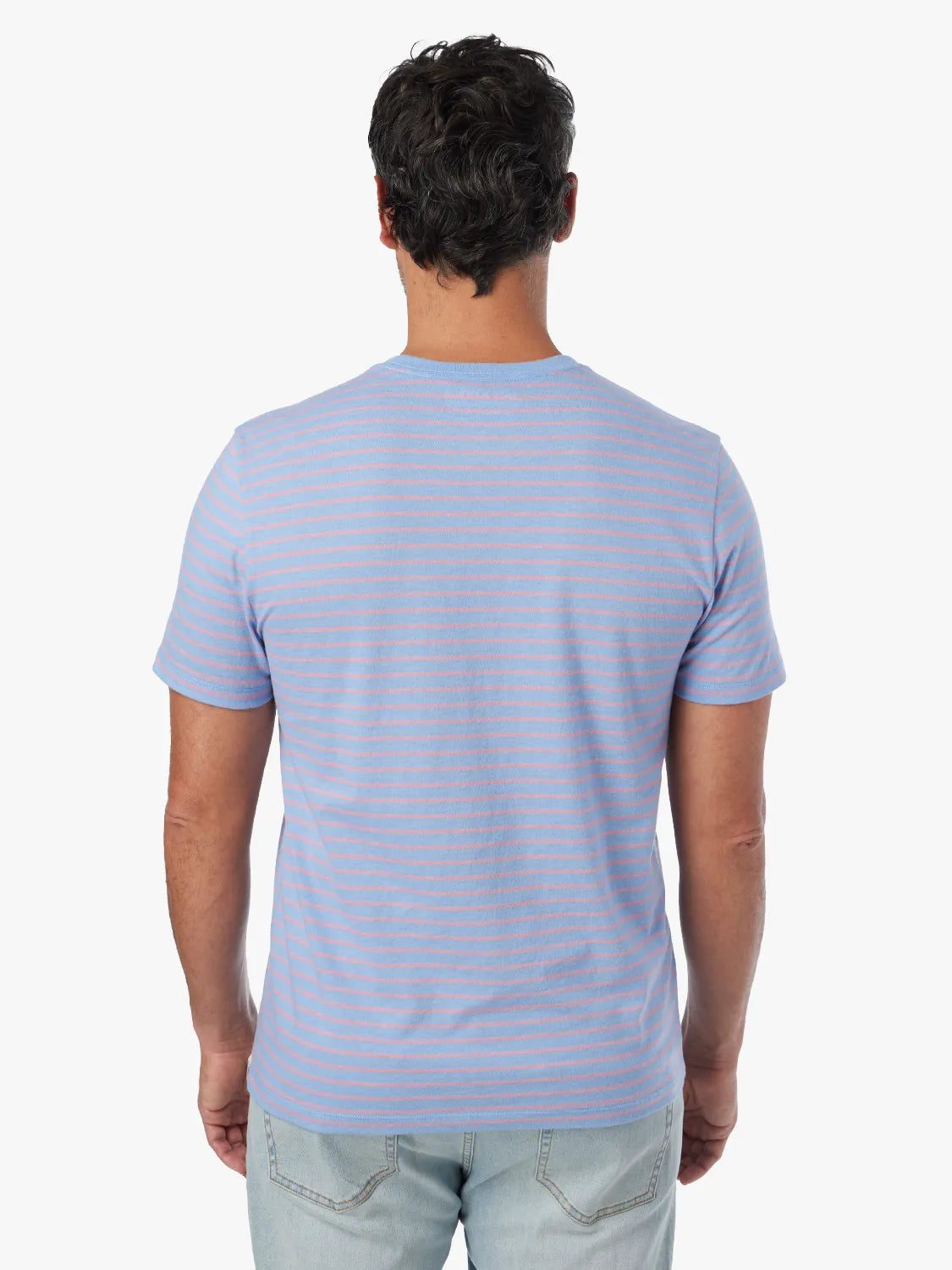 Fair Harbor Kismet Tee - Light Blue Sailing Stripe