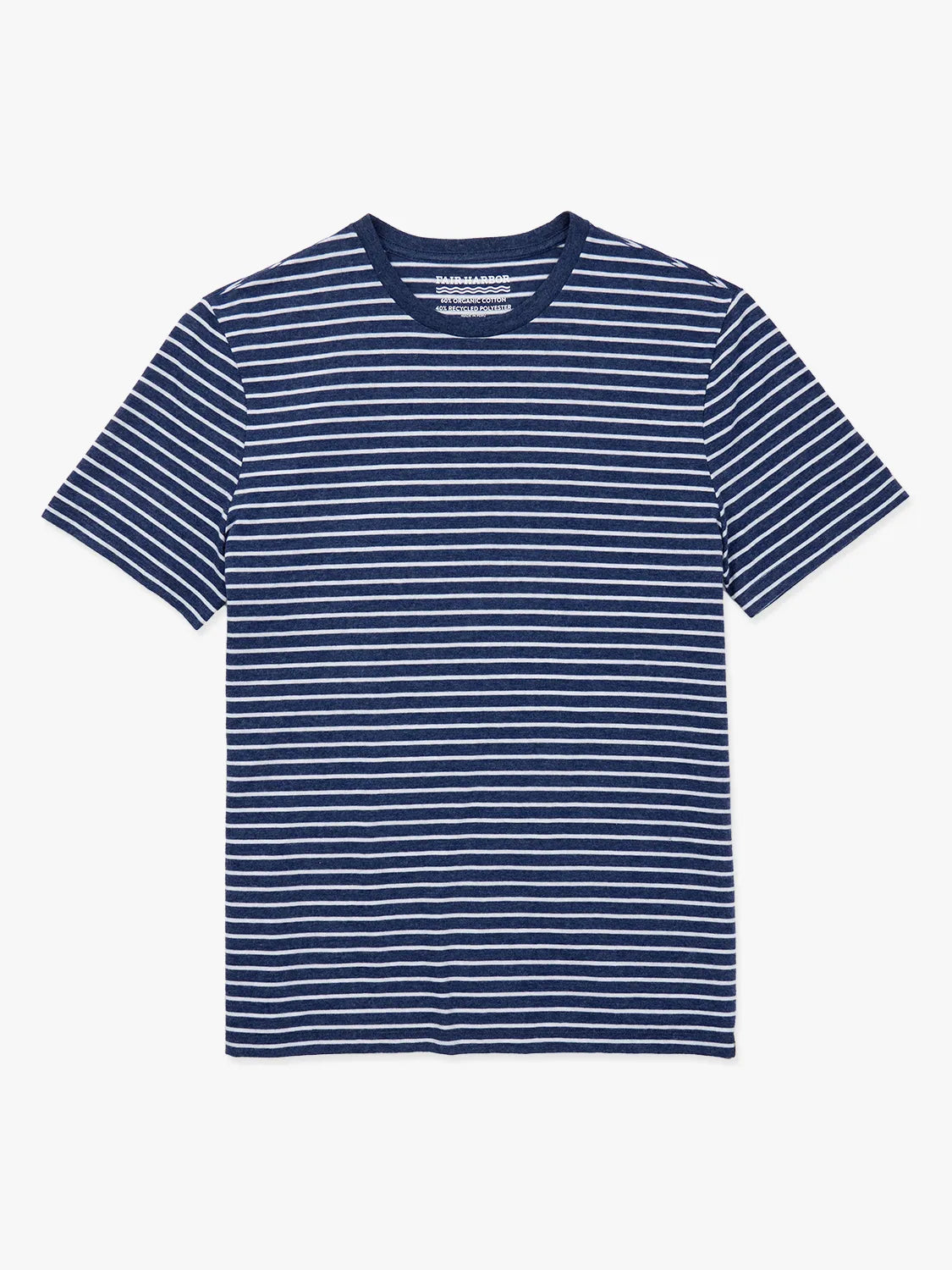 Fair Harbor Kismet Tee - Navy Sailing Stripe