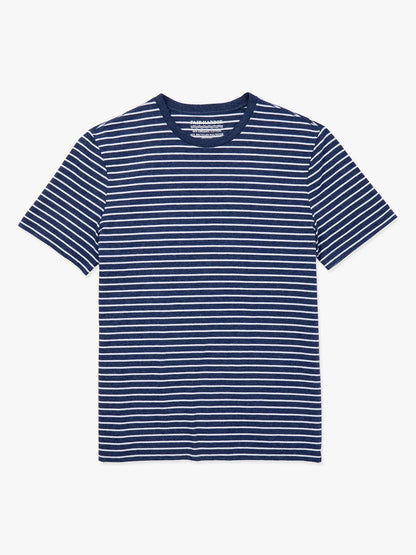 Fair Harbor Kismet Tee - Navy Sailing Stripe