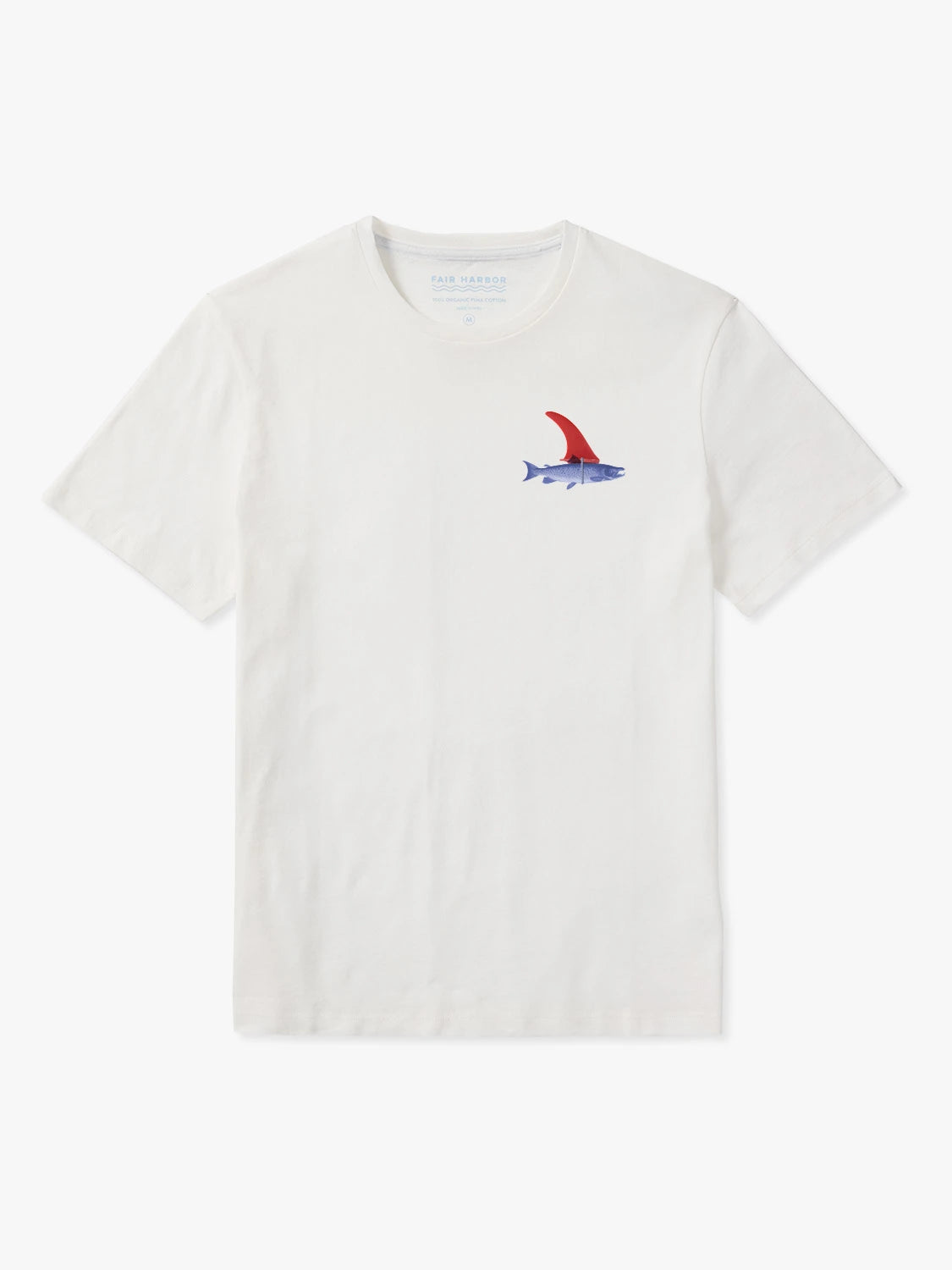 Fair Harbor Kismet Tee - White Chasing Waves