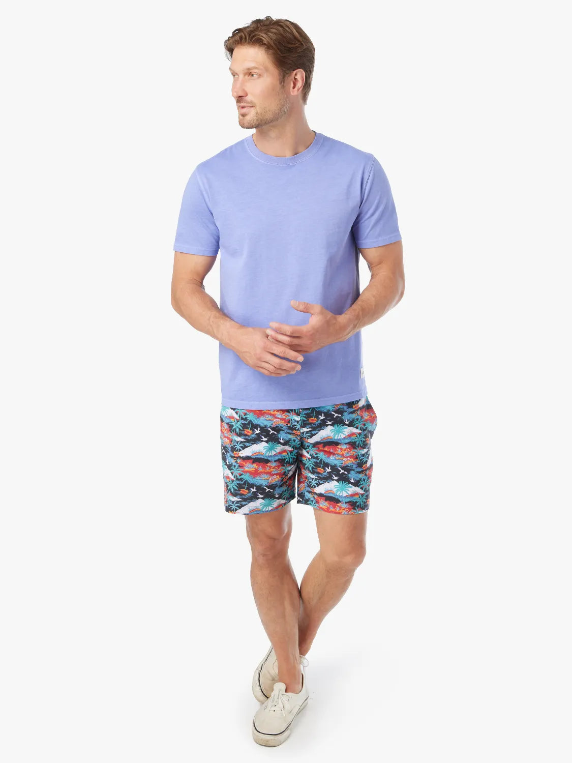 Fair Harbor Saltaire Tee - Dusk