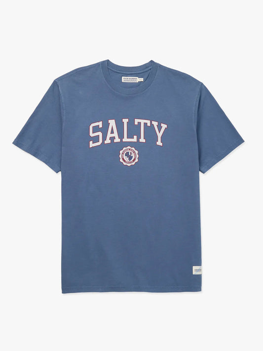 Fair Harbor Saltaire Graphic Tee - Navy Salty
