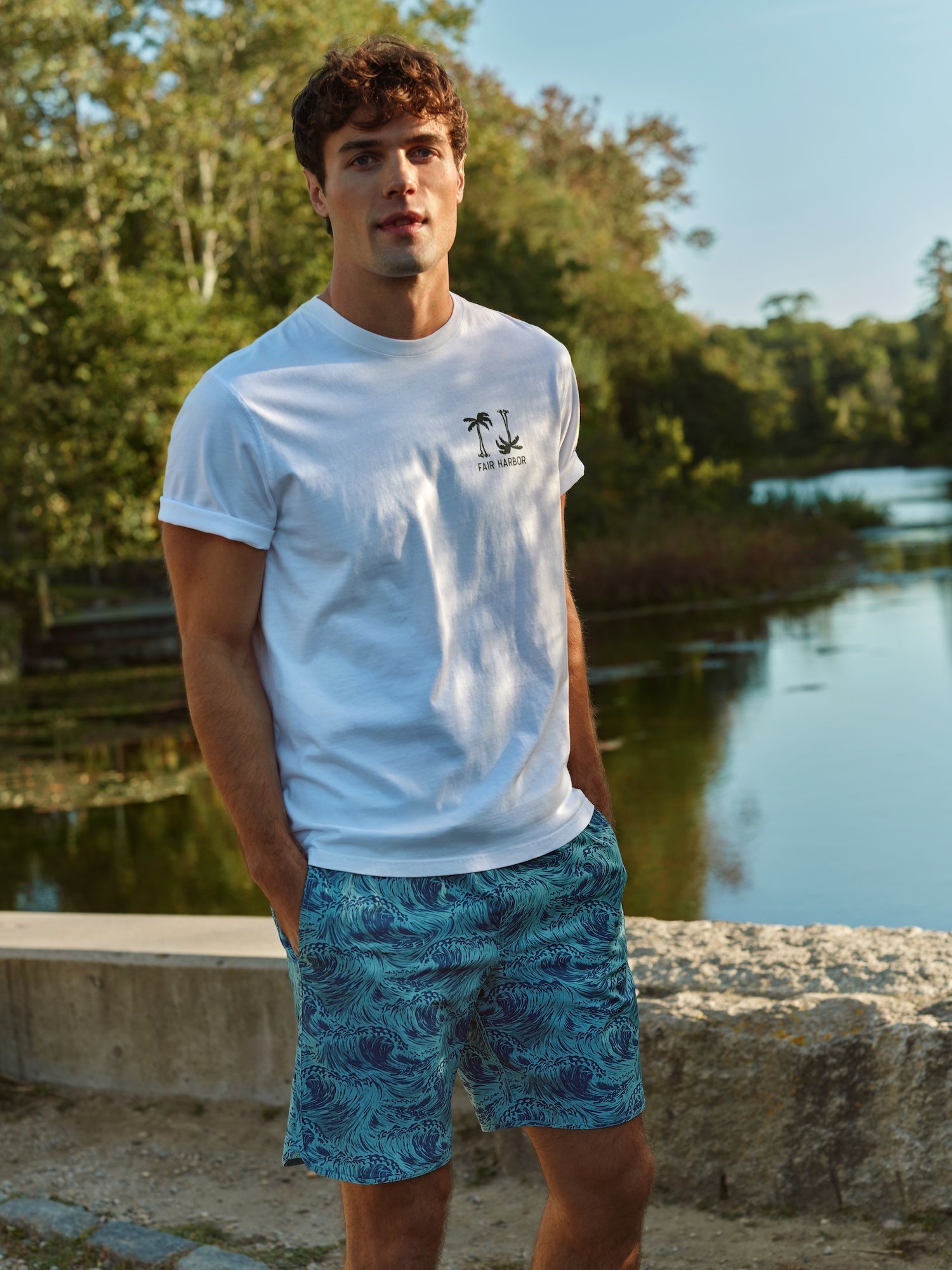Fair Harbor Saltaire Graphic Tee - Salty Souls Club