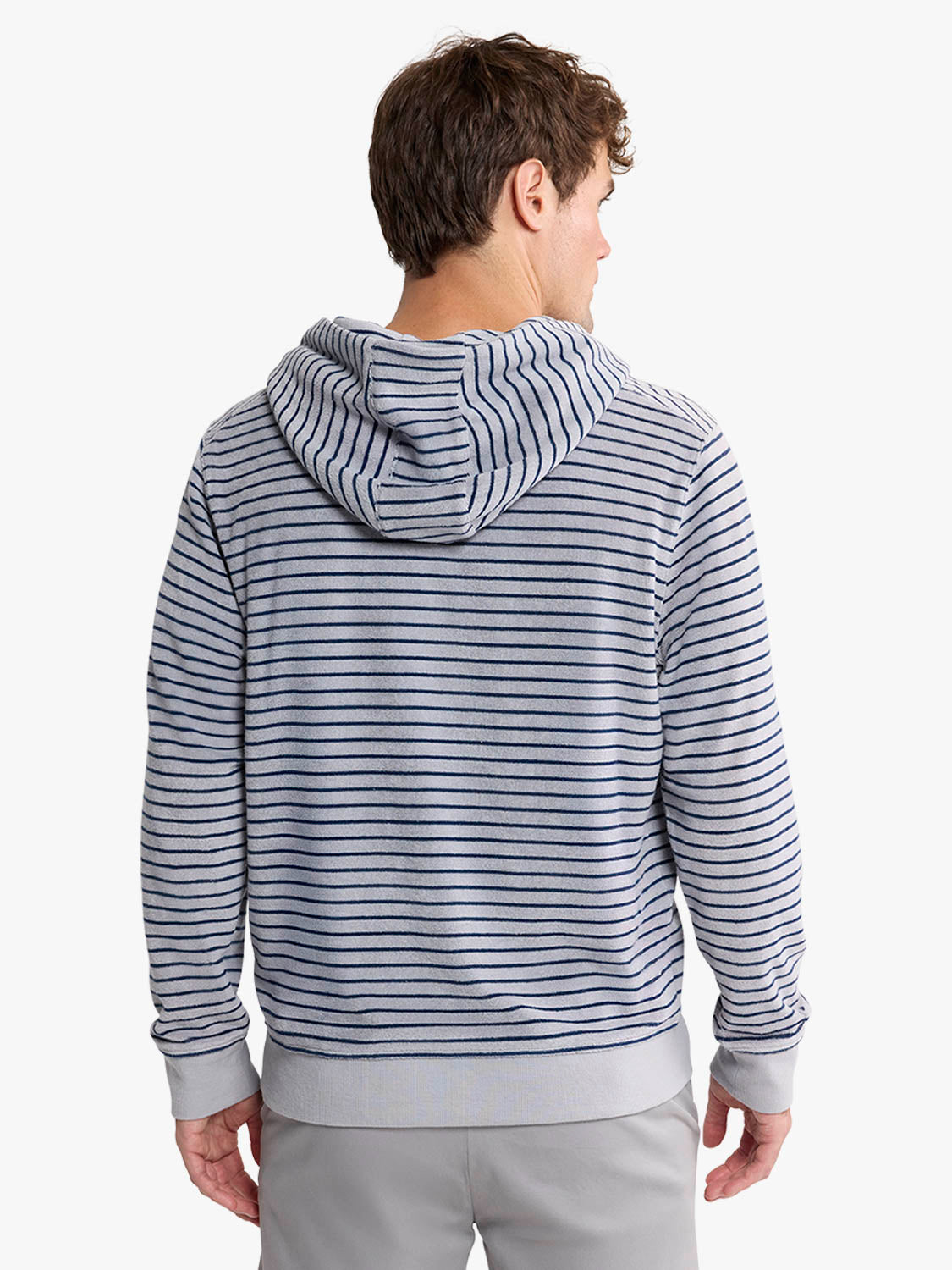 Fair Harbor Ravello Terry Hoodie - Nautical Stripe