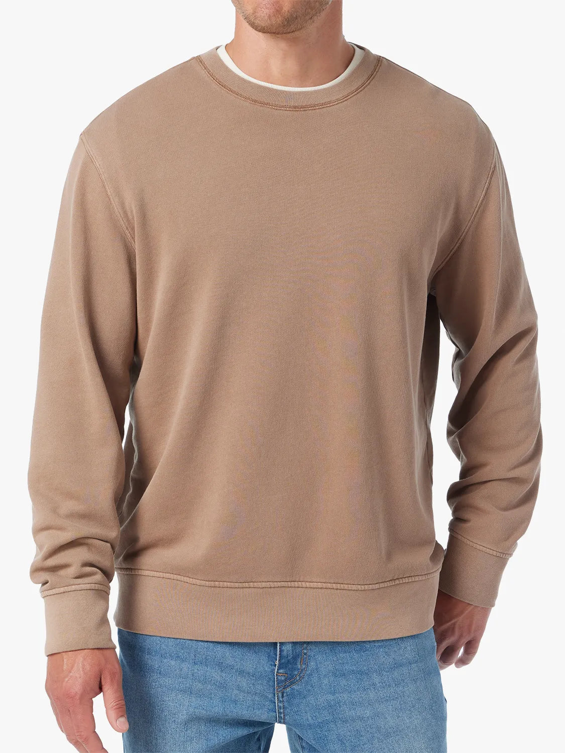 Fair Harbor Saltaire Crewneck - Oak
