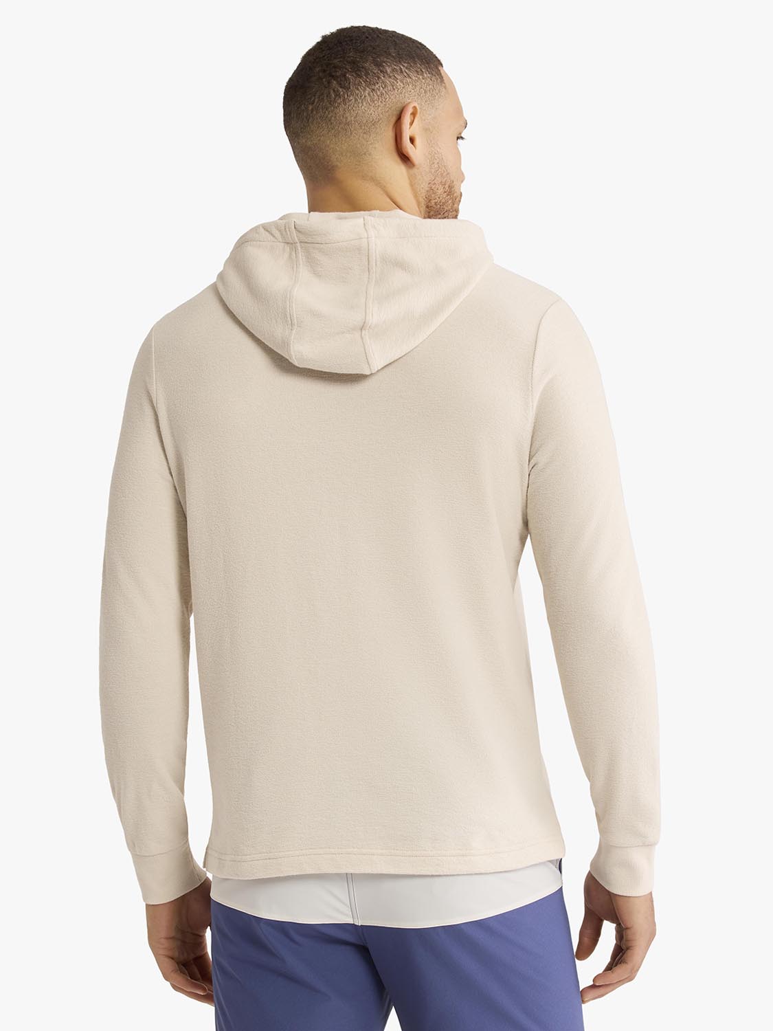 Fair Harbor Sundown Terry Hoodie - Sunset Stripe