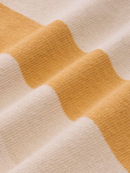 Fair Harbor Sundown Terry Hoodie - Sunset Stripe
