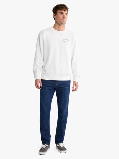 Fair Harbor Saltaire Graphic Crewneck - Ivory FH Hotel
