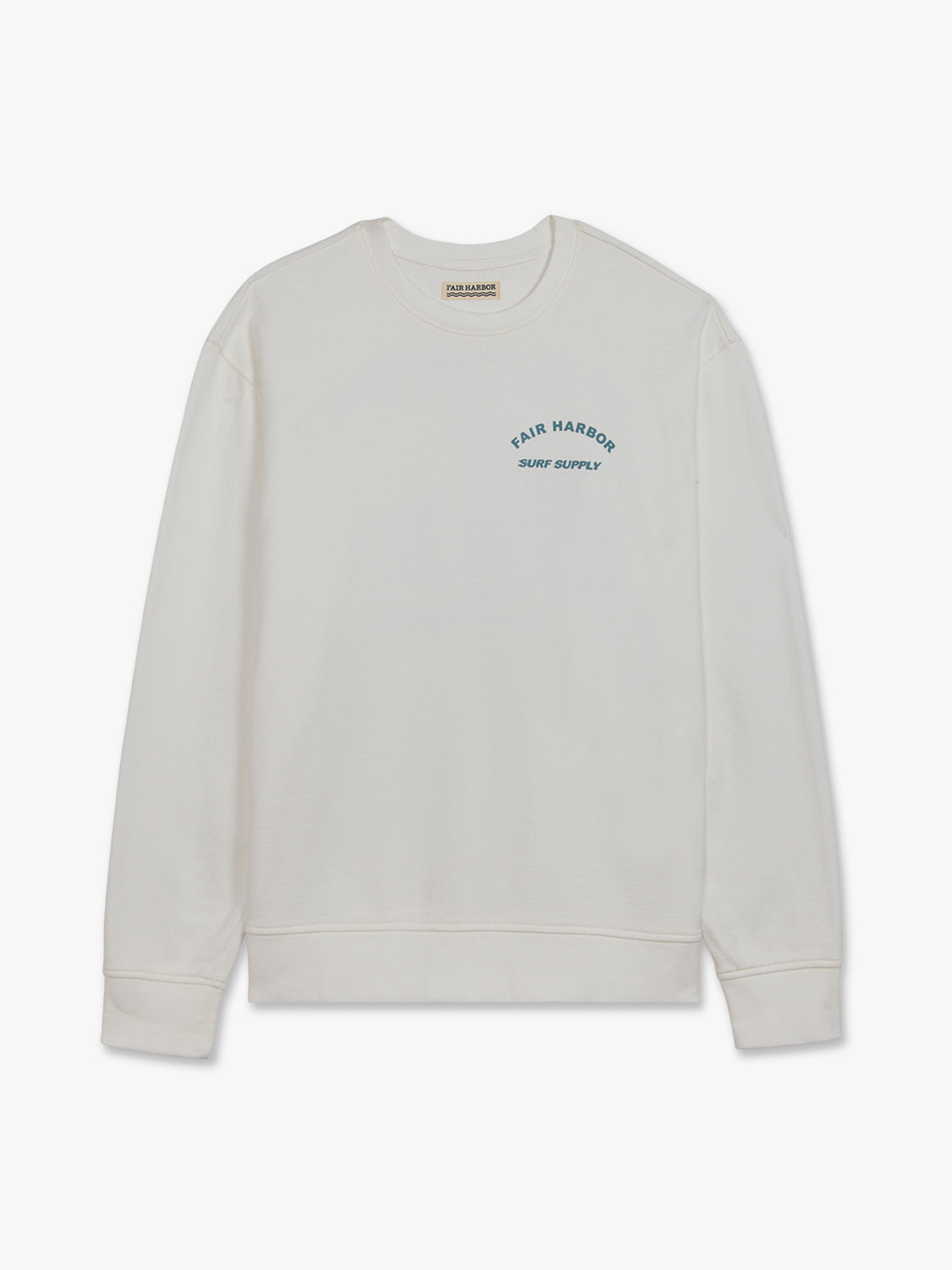 Fair Harbor Saltaire Graphic Crewneck - Ivory FH Hotel