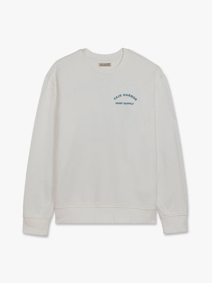 Fair Harbor Saltaire Graphic Crewneck - Ivory FH Hotel