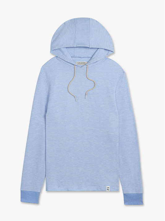 Fair Harbor Tailwind Hoodie - Light Blue
