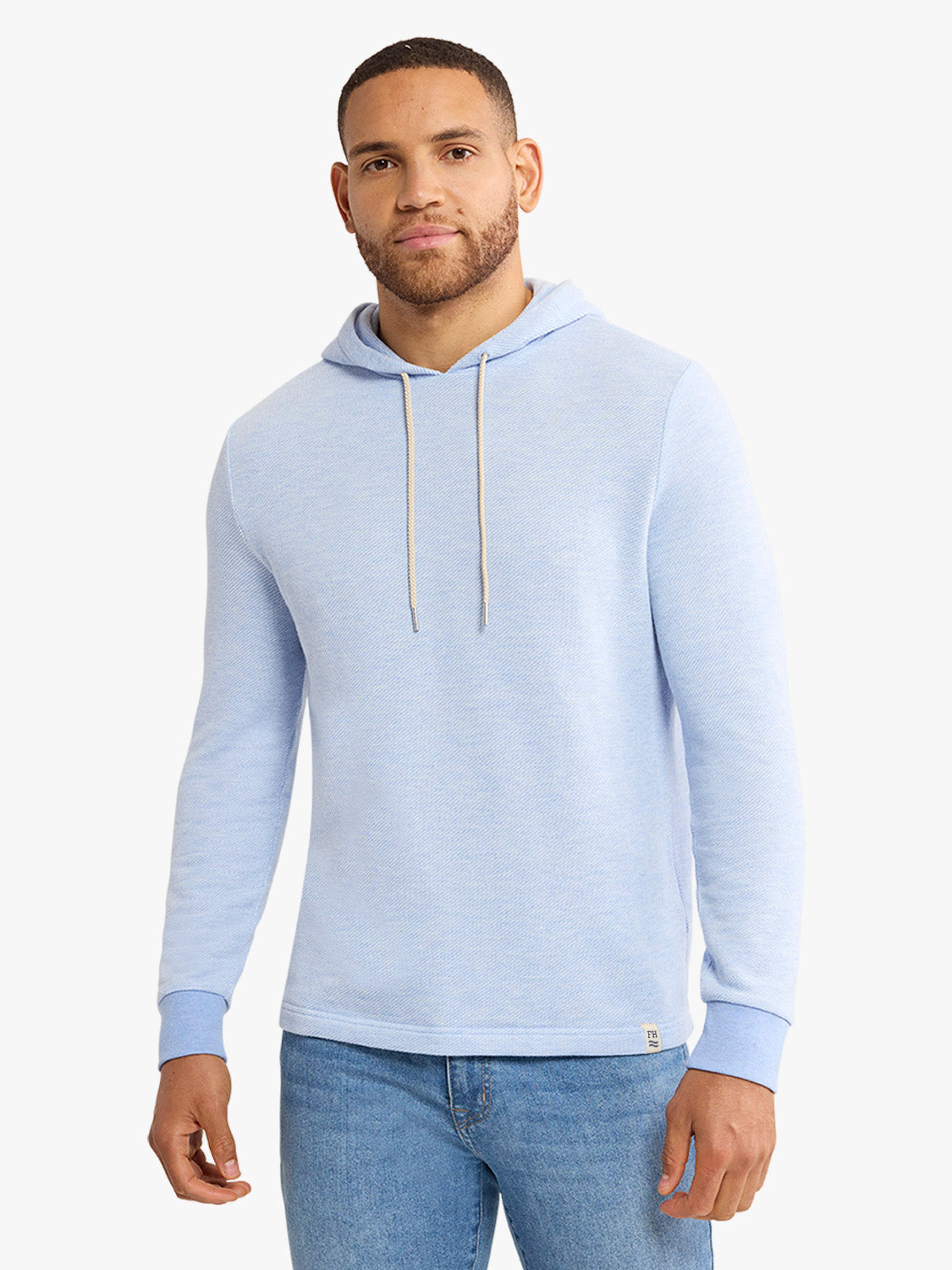 Fair Harbor Tailwind Hoodie - Light Blue