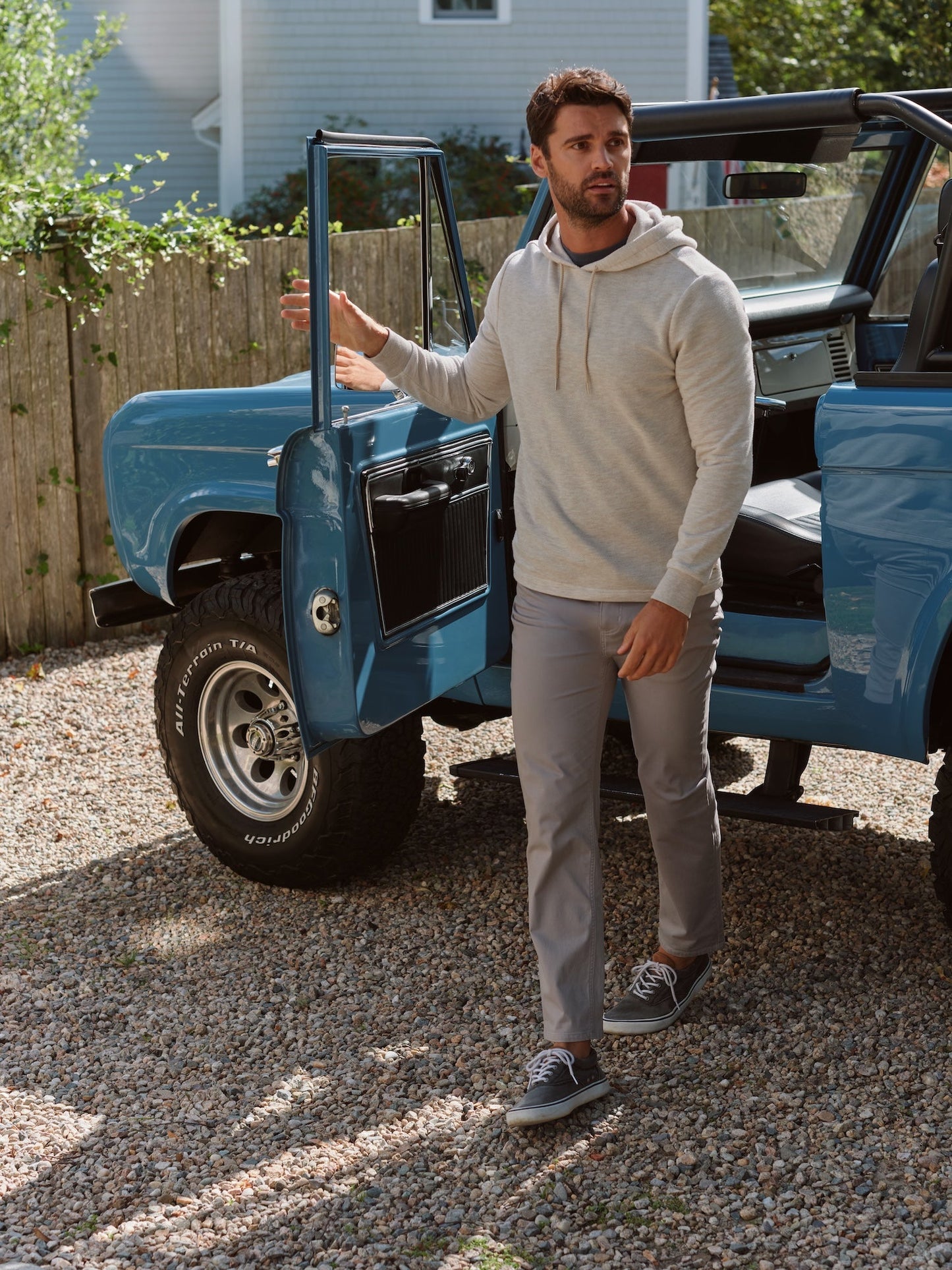 Fair Harbor Tailwind Hoodie - Light Blue