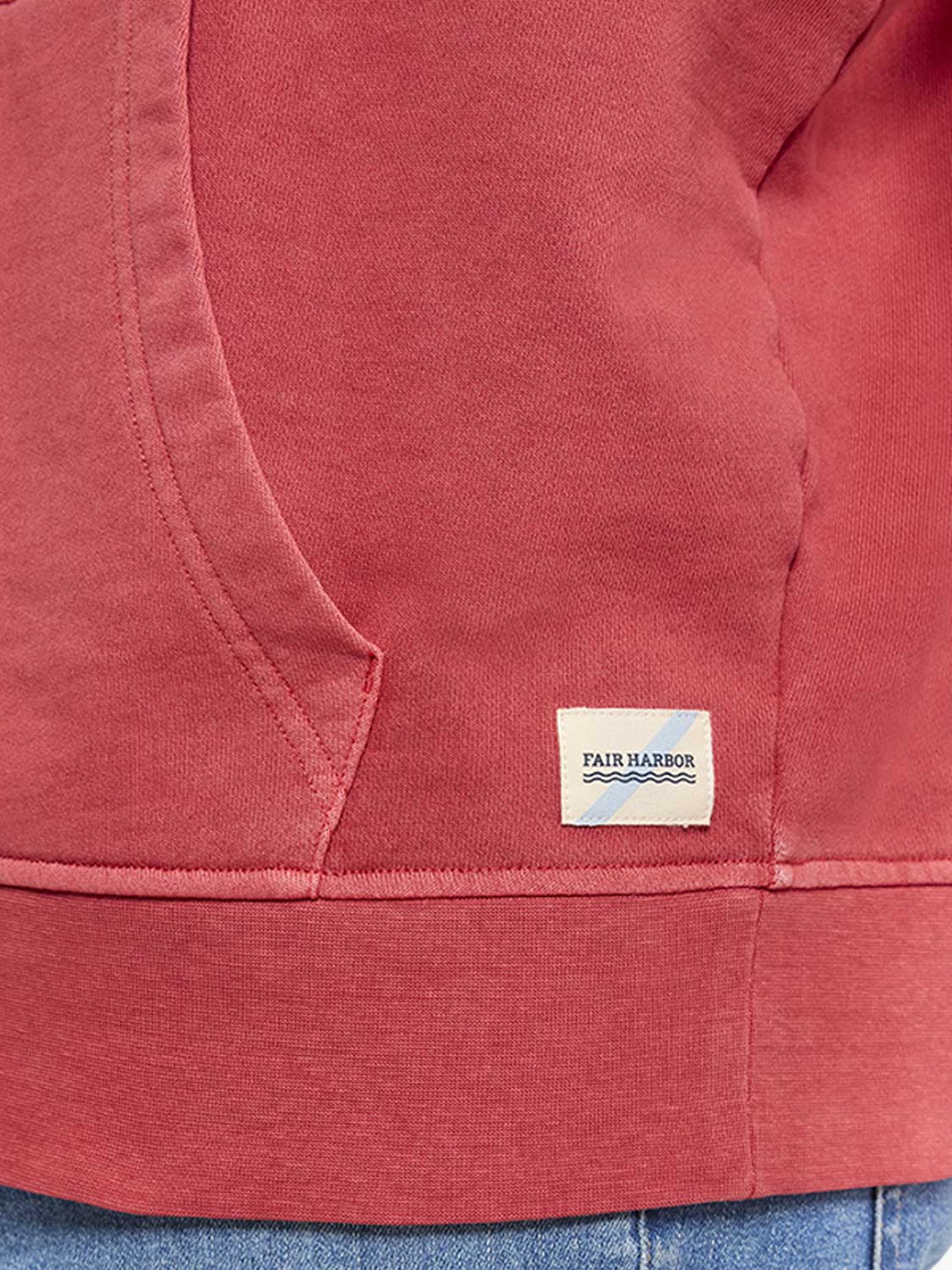 Fair Harbor Saltaire Hoodie - Nautical Red