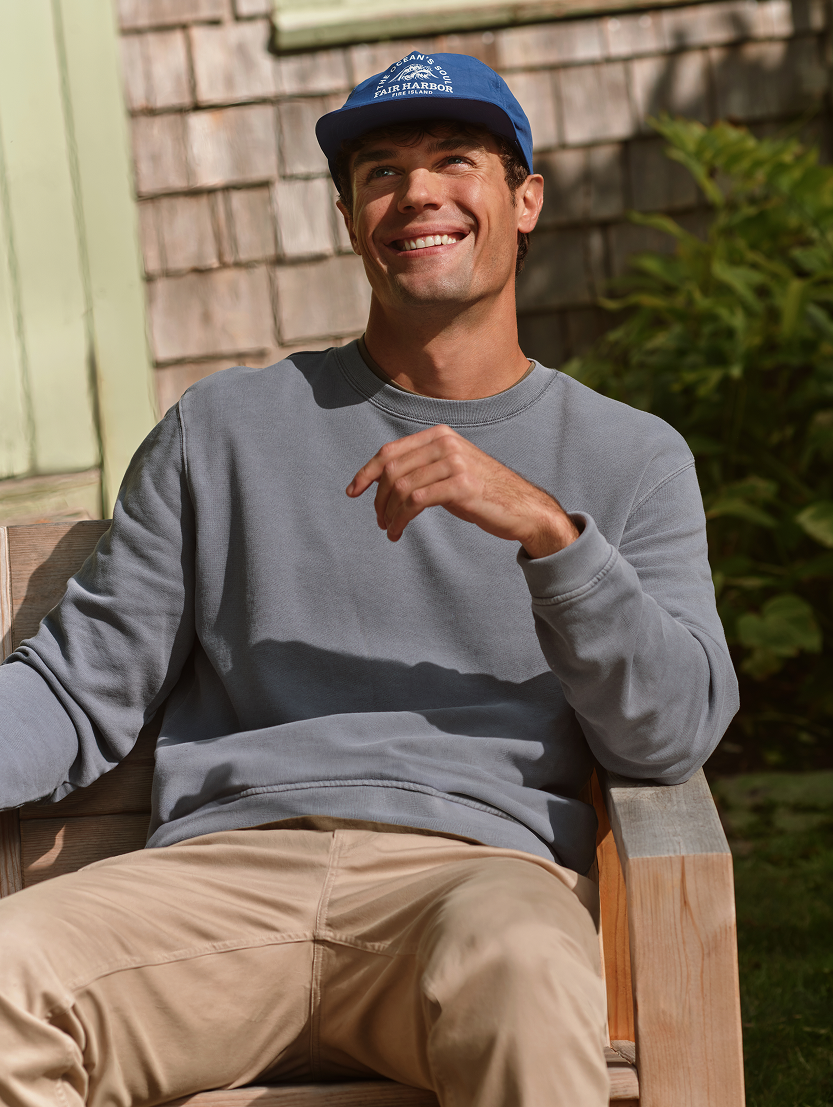 Fair Harbor Saltaire Crewneck - Olive