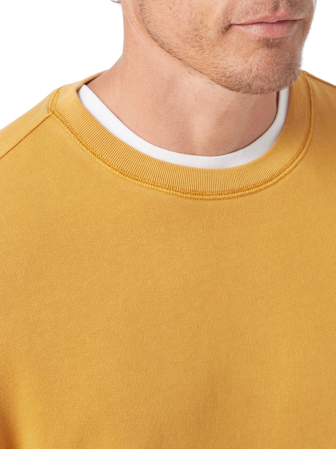Fair Harbor Saltaire Crewneck - Gold