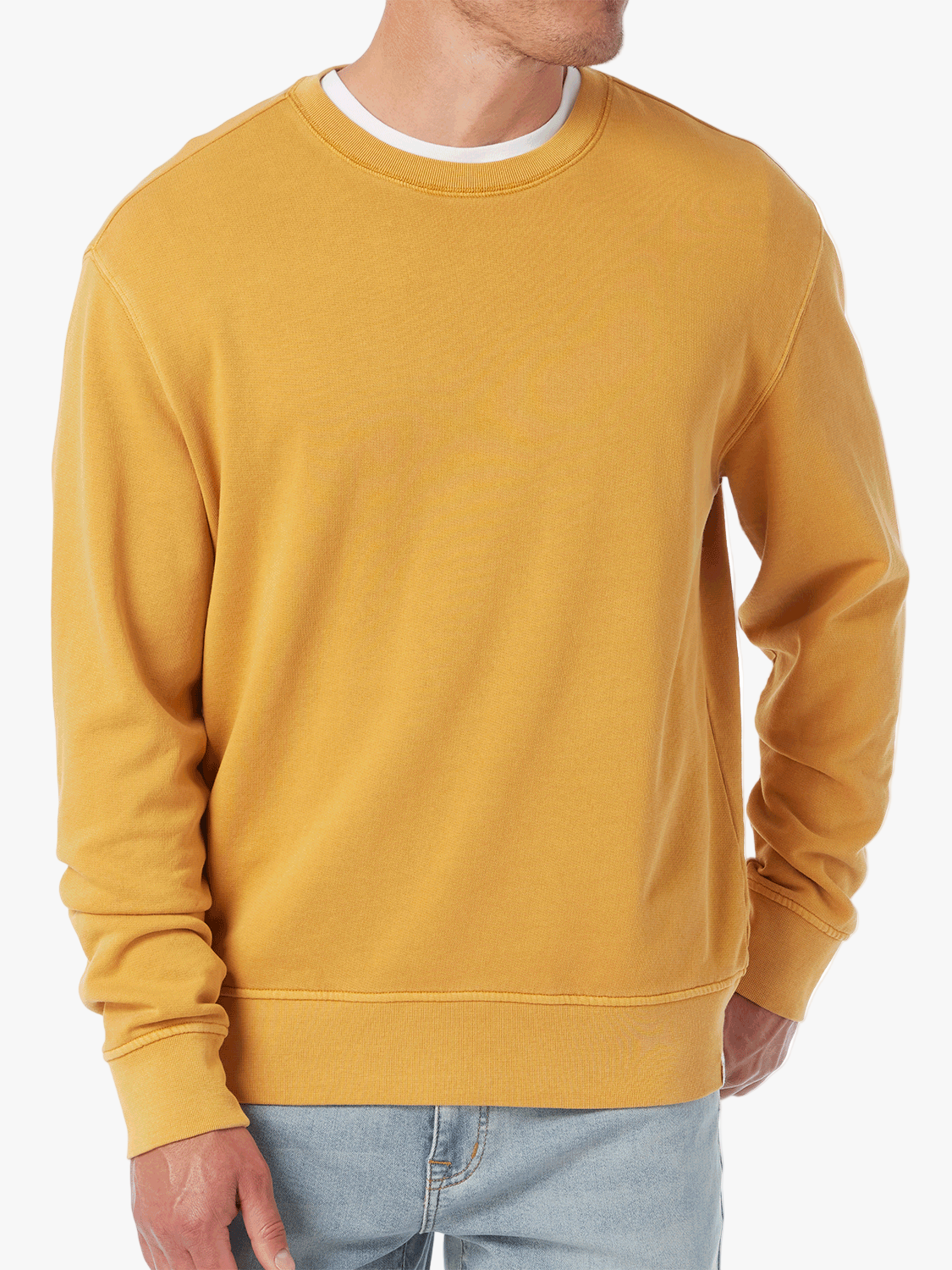 Fair Harbor Saltaire Crewneck - Gold