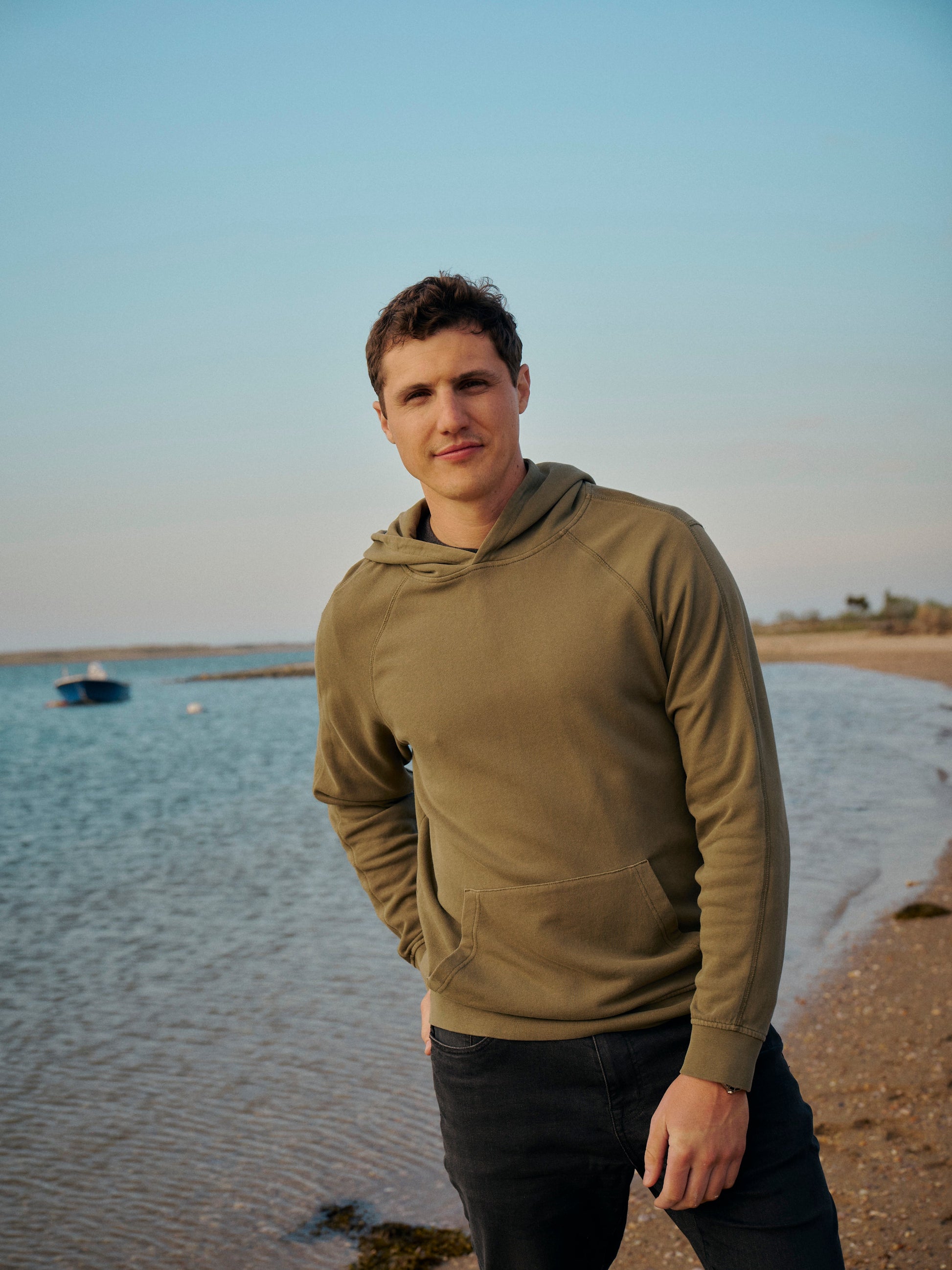 Fair Harbor Saltaire Hoodie - Olive