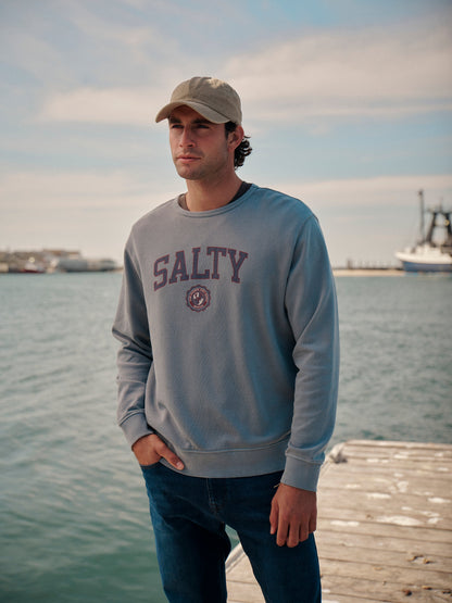 Fair Harbor Saltaire Graphic Crewneck - Maritime Salty