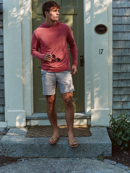 Fair Harbor SeaBreeze Hoodie - Mineral Red