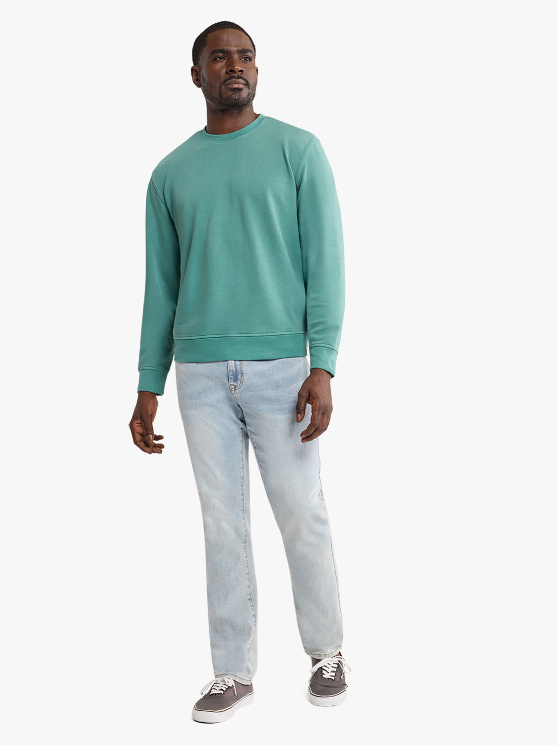 Fair Harbor Saltaire Crewneck - Seapine