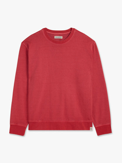 Fair Harbor Saltaire Crewneck - Nautical Red