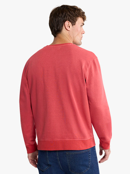 Fair Harbor Saltaire Crewneck - Nautical Red