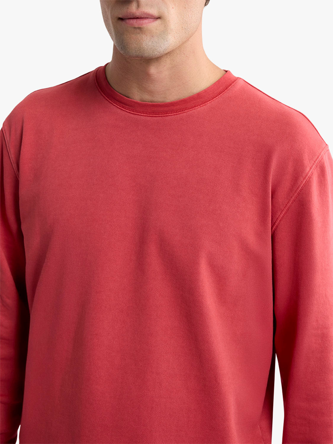 Fair Harbor Saltaire Crewneck - Nautical Red