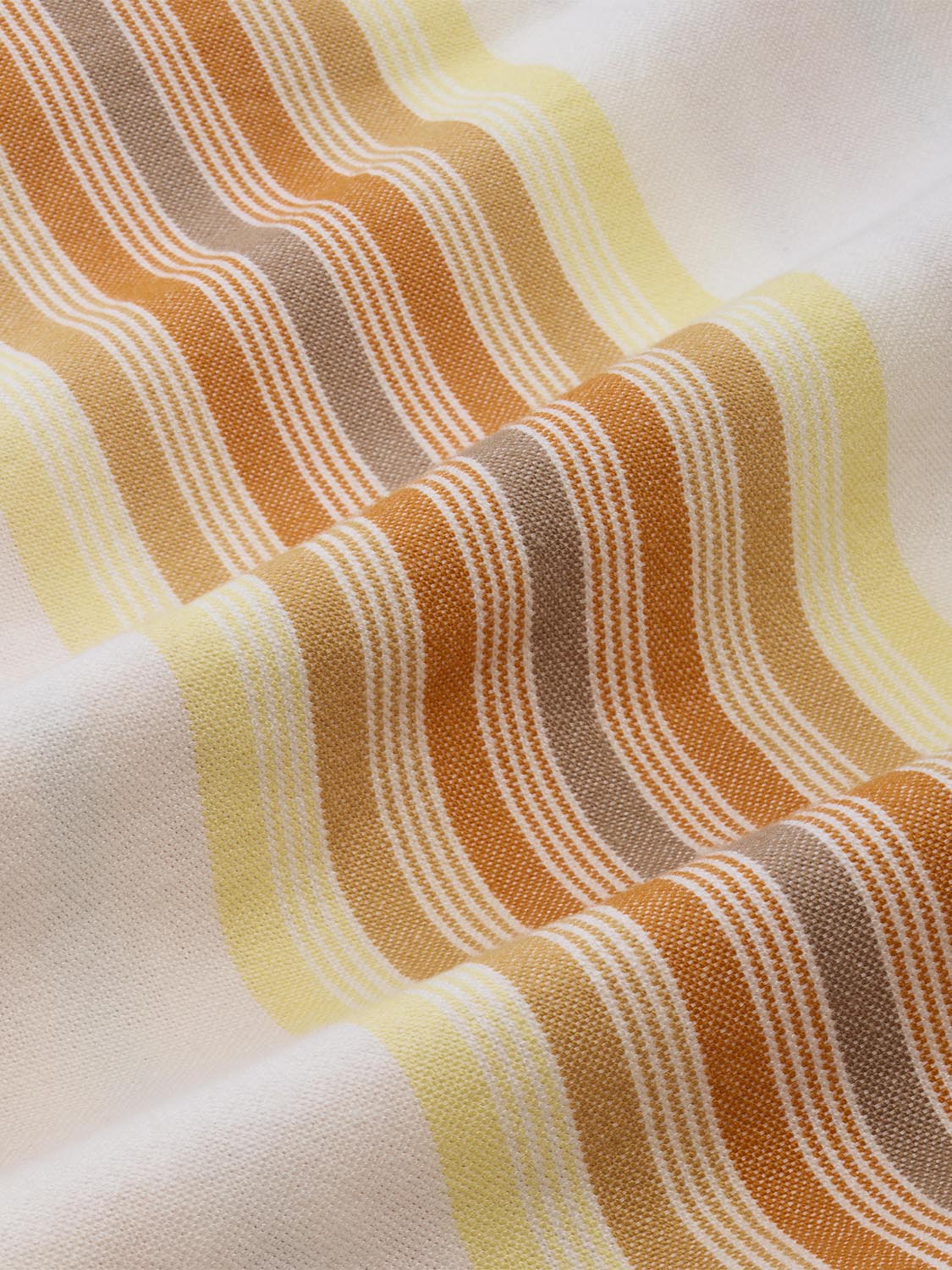 Fair Harbor Salty Oxford Shirt - Sunset Stripe