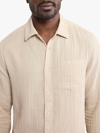 Fair Harbor Oceanfront Shirt - Shell
