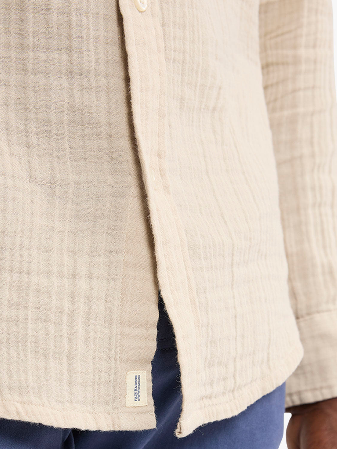 Fair Harbor Oceanfront Shirt - Shell