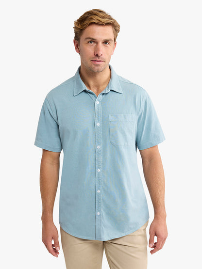 Fair Harbor Saltaire Shirt - Bay Blue