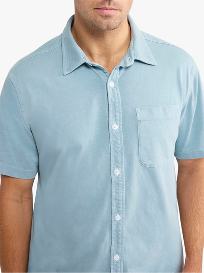 Fair Harbor Saltaire Shirt - Bay Blue