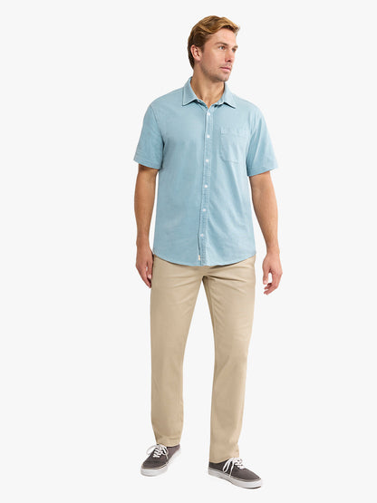 Fair Harbor Saltaire Shirt - Bay Blue