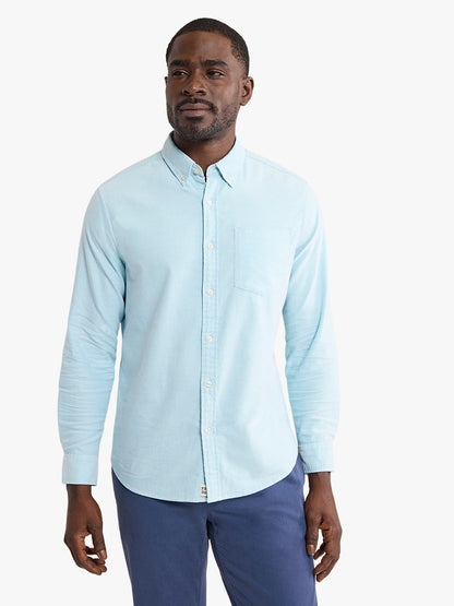 Fair Harbor Salty Oxford Shirt - Bay Blue
