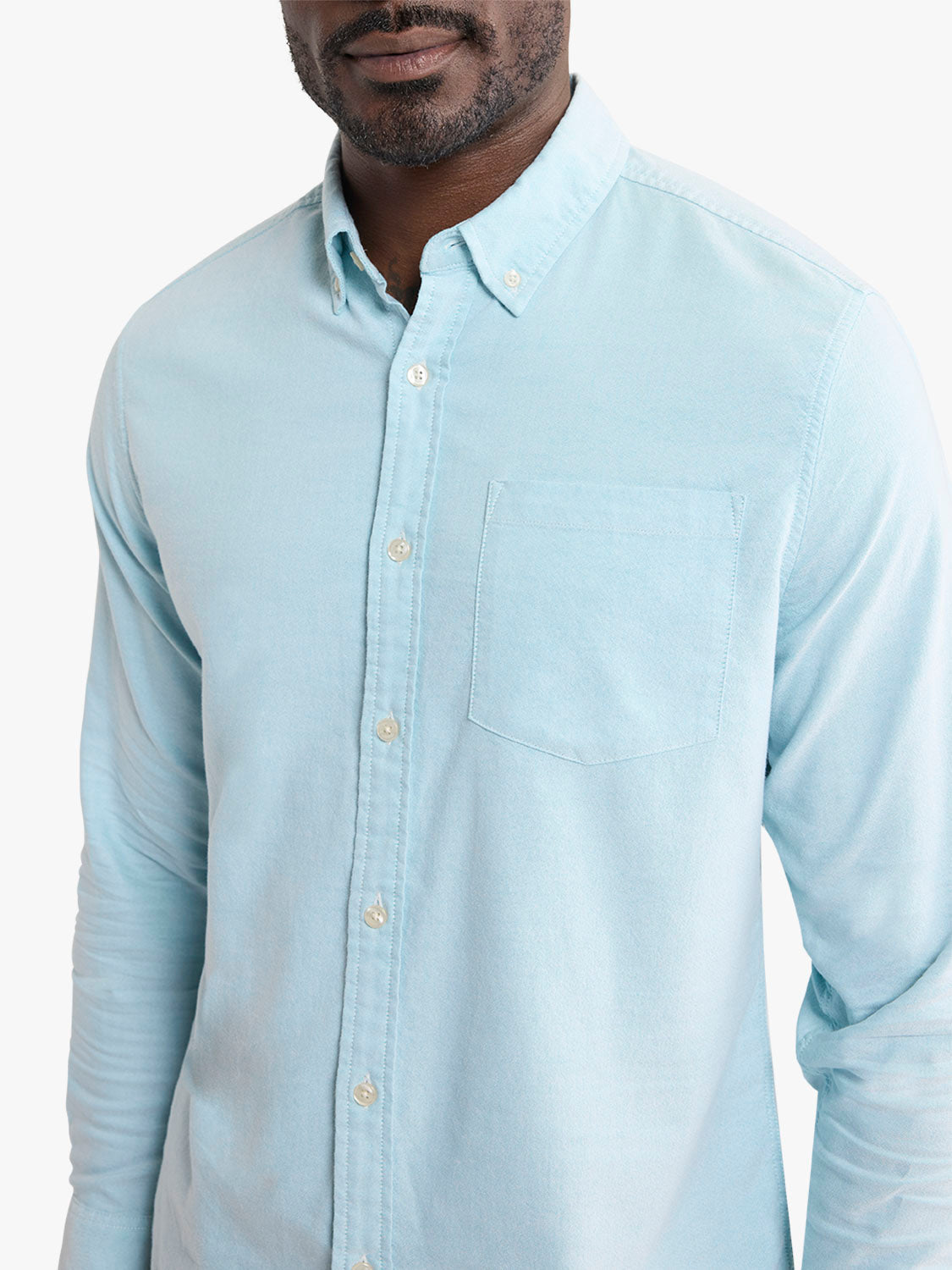 Fair Harbor Salty Oxford Shirt - Bay Blue