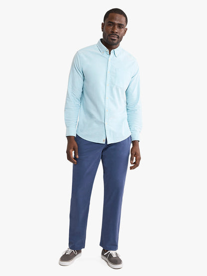 Fair Harbor Salty Oxford Shirt - Bay Blue