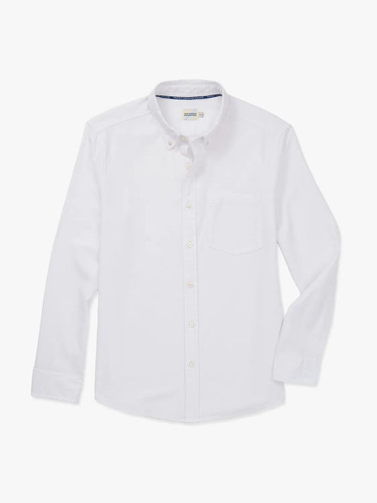 Fair Harbor Salty Oxford Shirt - White