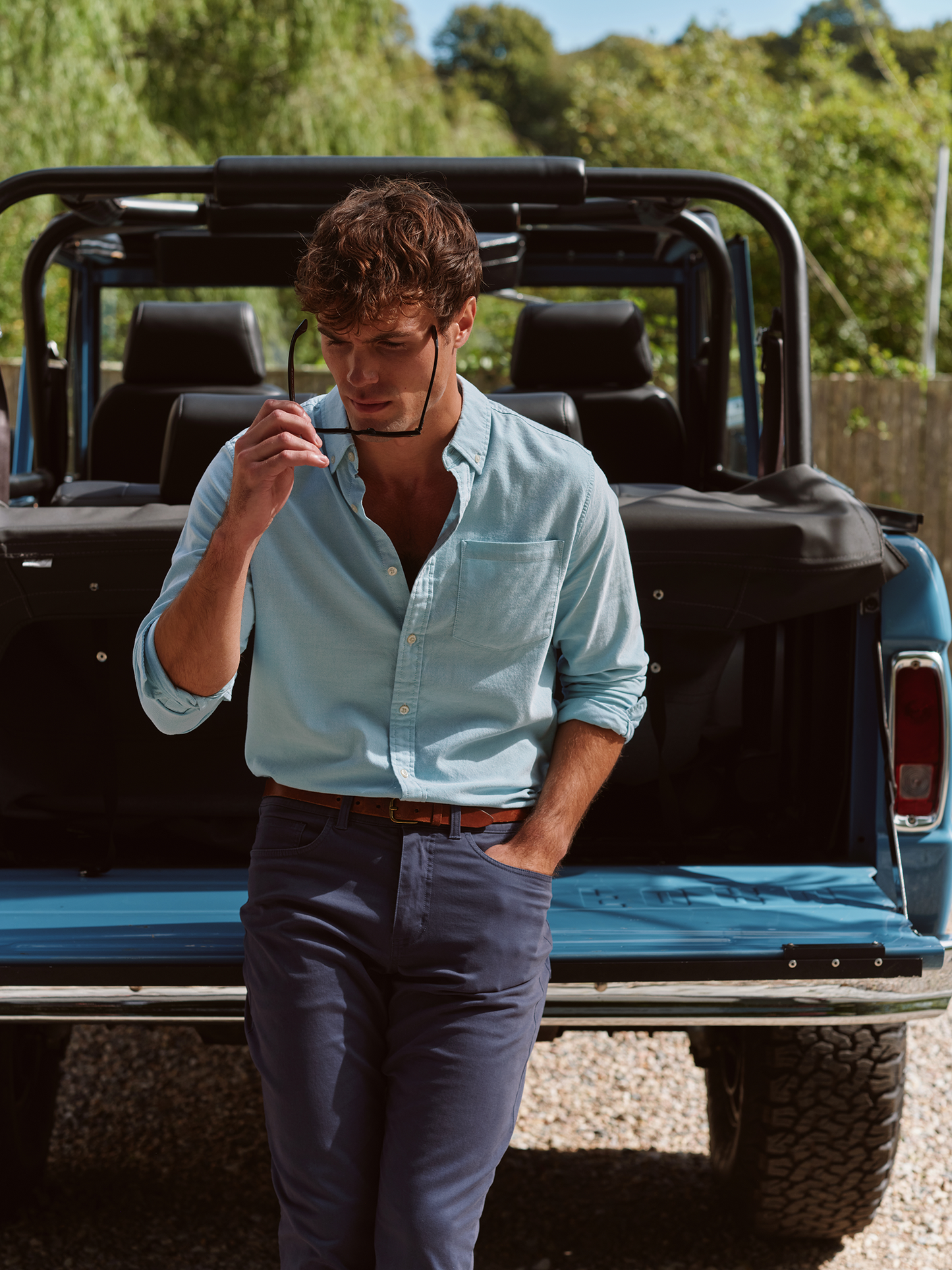 Fair Harbor Salty Oxford Shirt - White