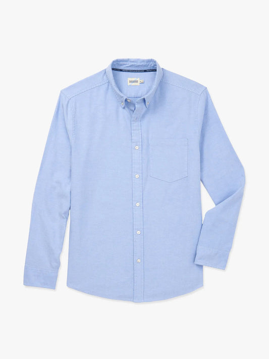 Fair Harbor Salty Oxford Shirt - Light Blue
