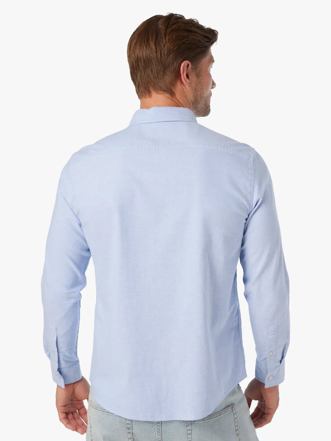 Fair Harbor Salty Oxford Shirt - Light Blue