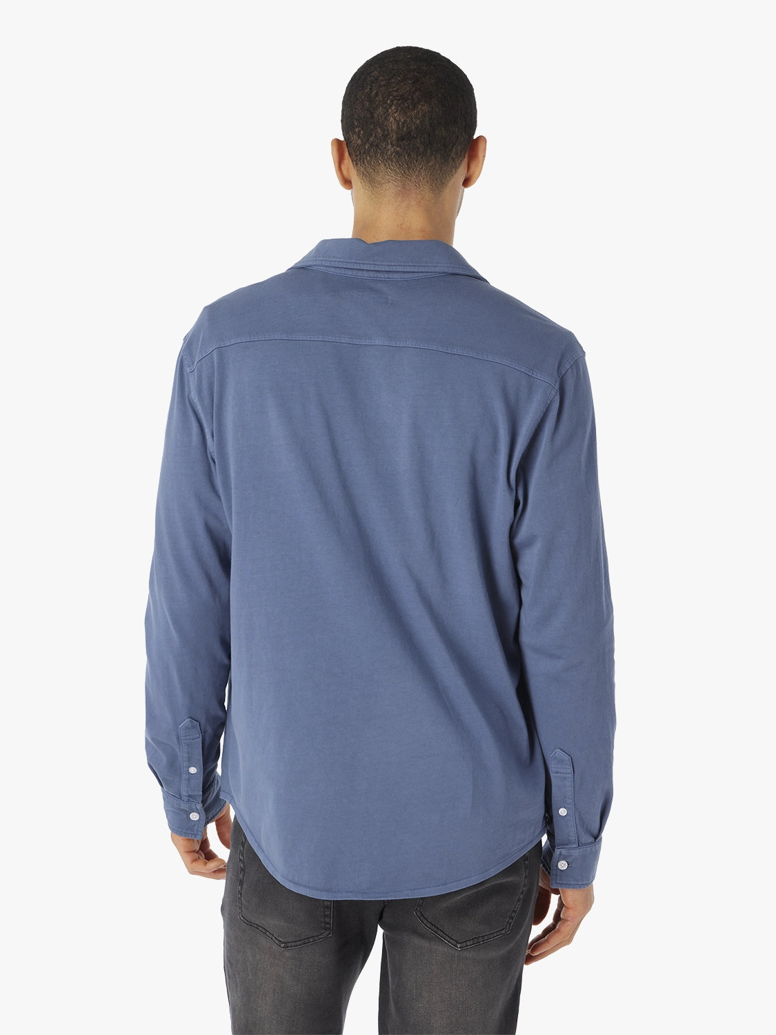 Fair Harbor Saltaire Long-Sleeve Shirt - Navy