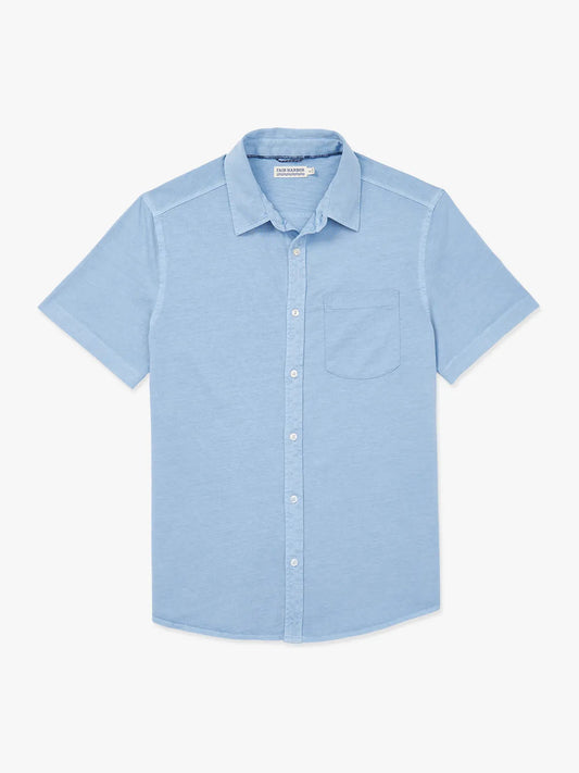 Fair Harbor Saltaire Shirt - Light Blue