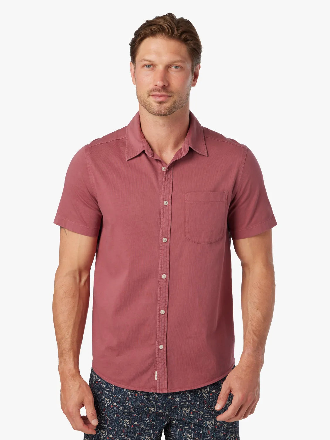 Fair Harbor Saltaire Shirt - Red