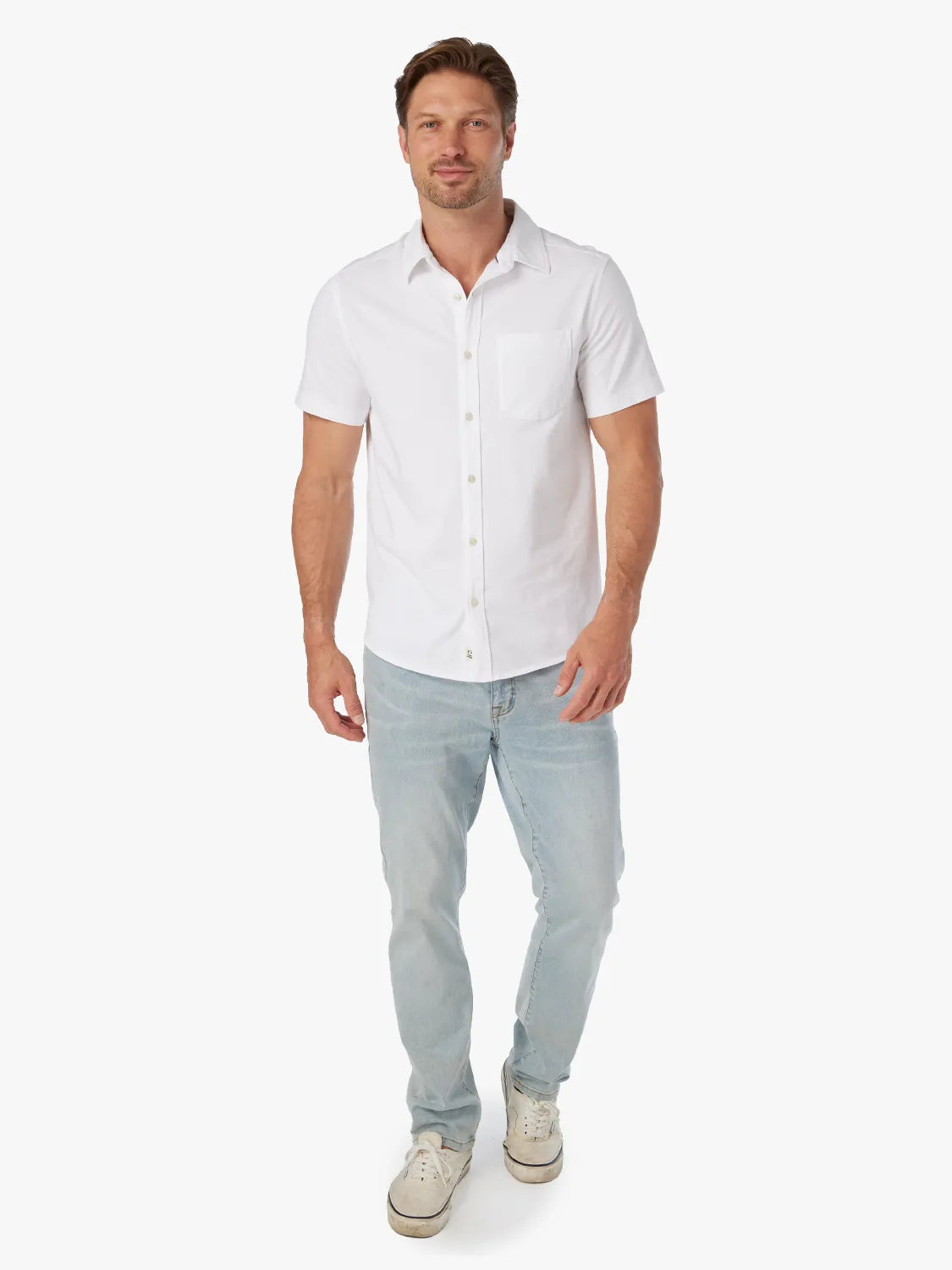 Fair Harbor Saltaire Shirt - White