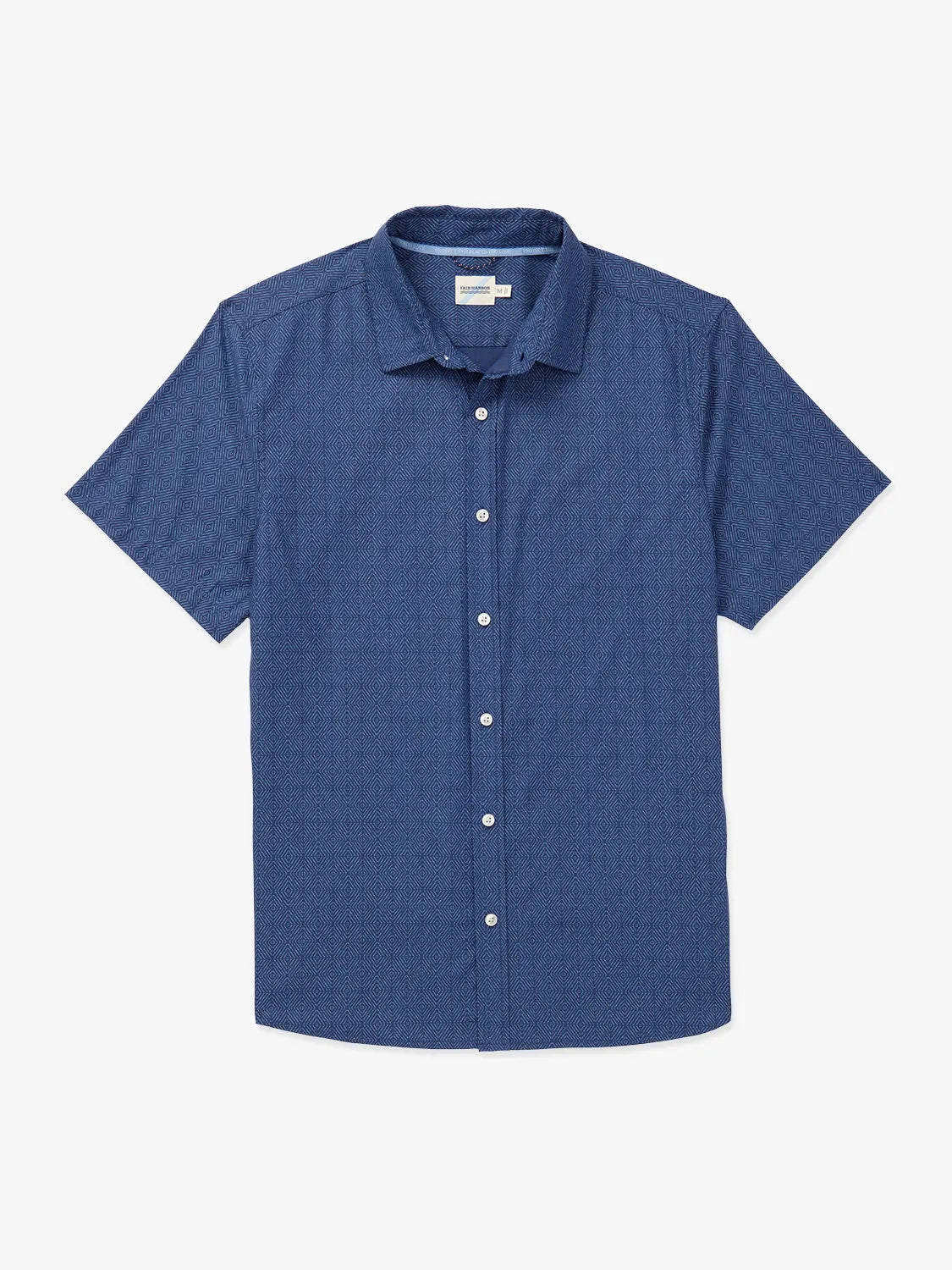 Fair Harbor Windward Shirt - Navy Shibori